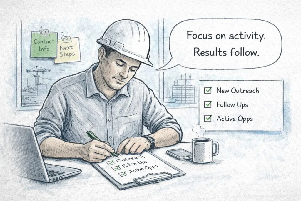 construction sales system and business development